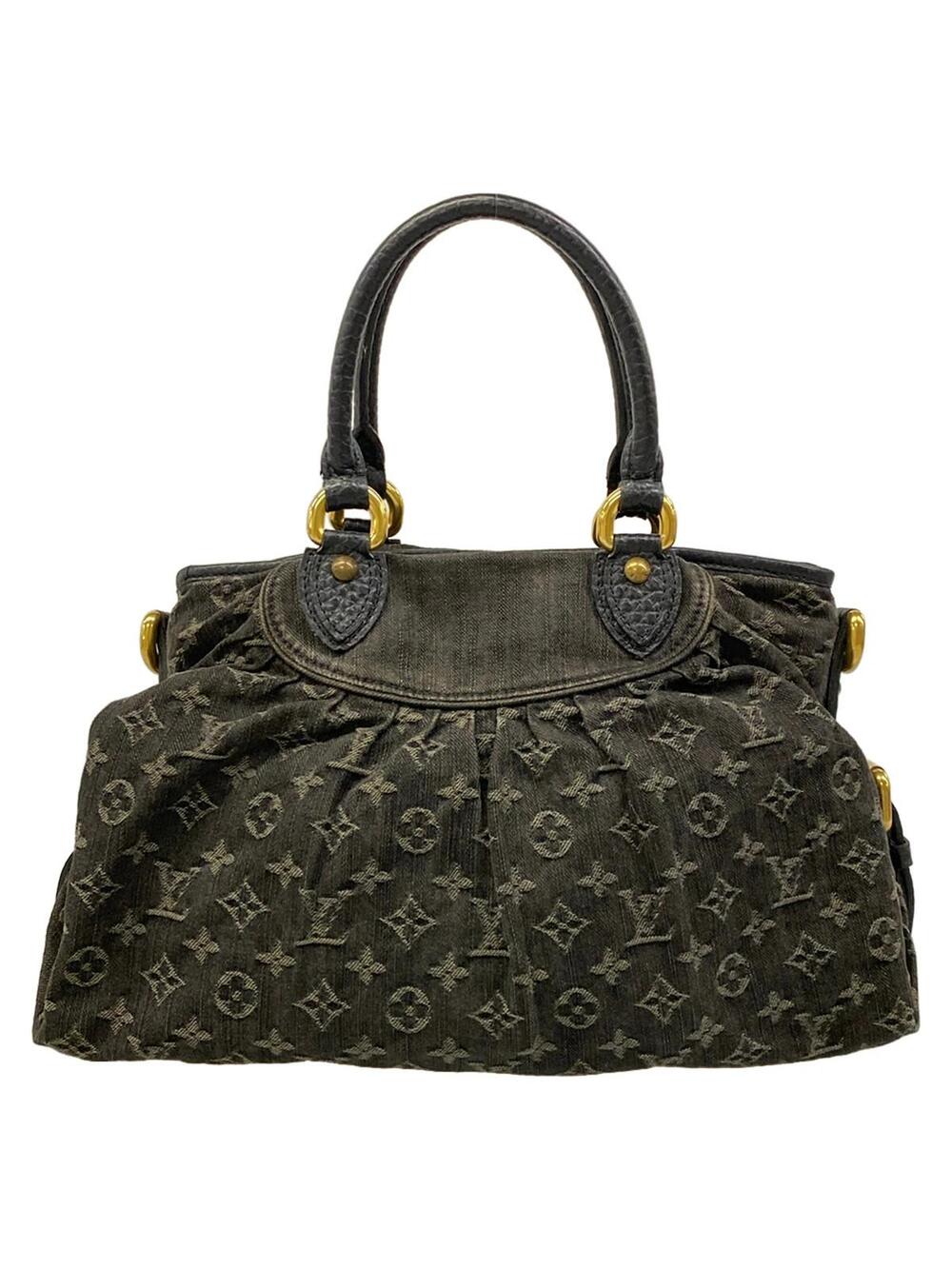 Louis Vuitton Neo Cabby Mm Noir Denim #351600L13B